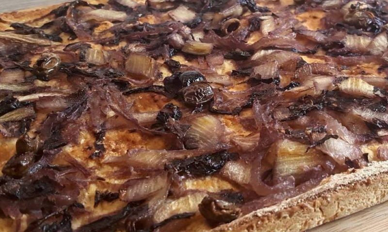 focaccia con radicchio
