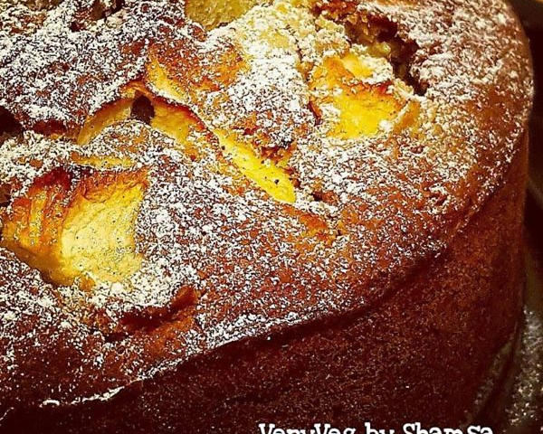 torta soffice alle mele senza burro, latte e uova