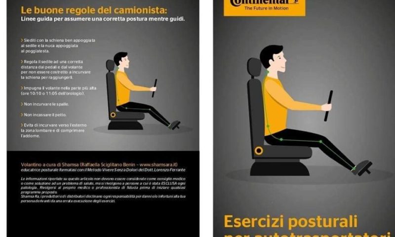 esercizi con palline per autotrasportatori
